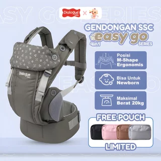 Dialogue Baby Gendongan Bayi Newborn SSC M-Shape 4in1 Easy Go Series