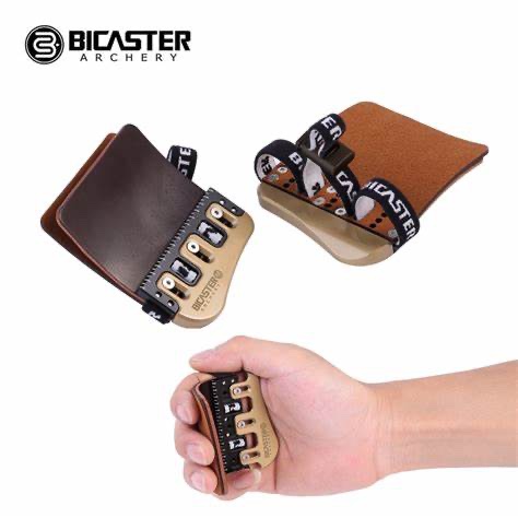 Jual Finger Tab Barebow Bicaster Archery PRO Cordovan Leather ...