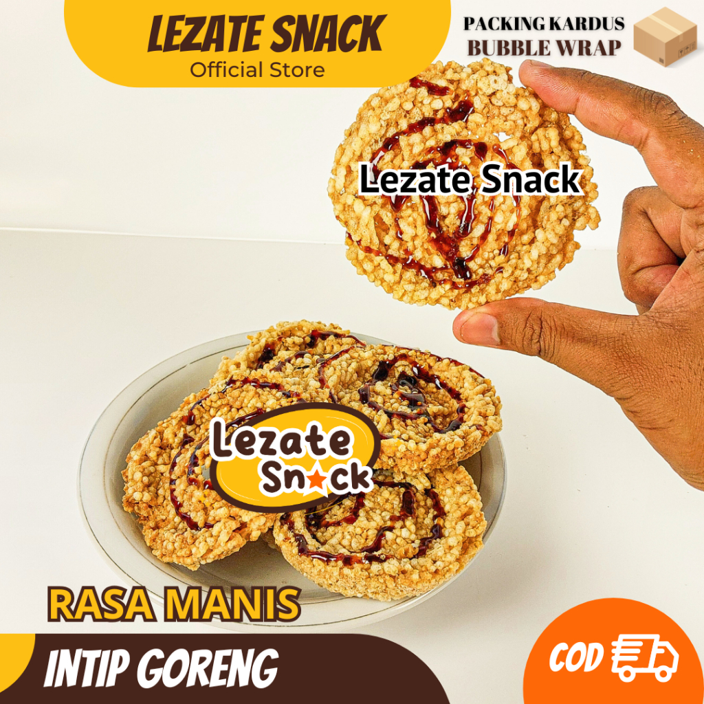 Jual Intip Goreng Manis Asli Solo Isi 10 Pcs Murah Renyah Gurih / Snack ...