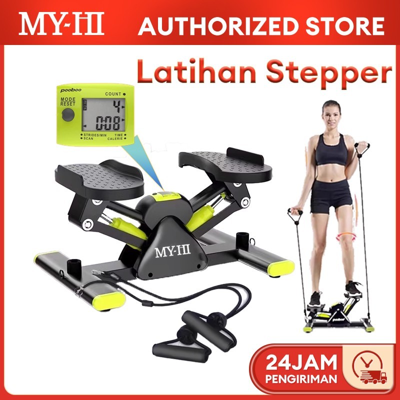 Jual MY-HI Mini Latihan Stepper V-Shape Stepper Pembakaran lemak ...