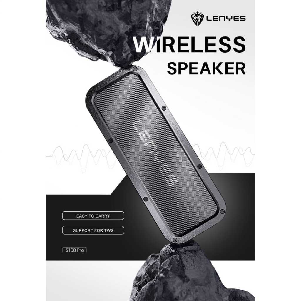 Jual LENYES S108 PRO 40w/20W waterproof ipx7 outdoor wireless bluetooth ...