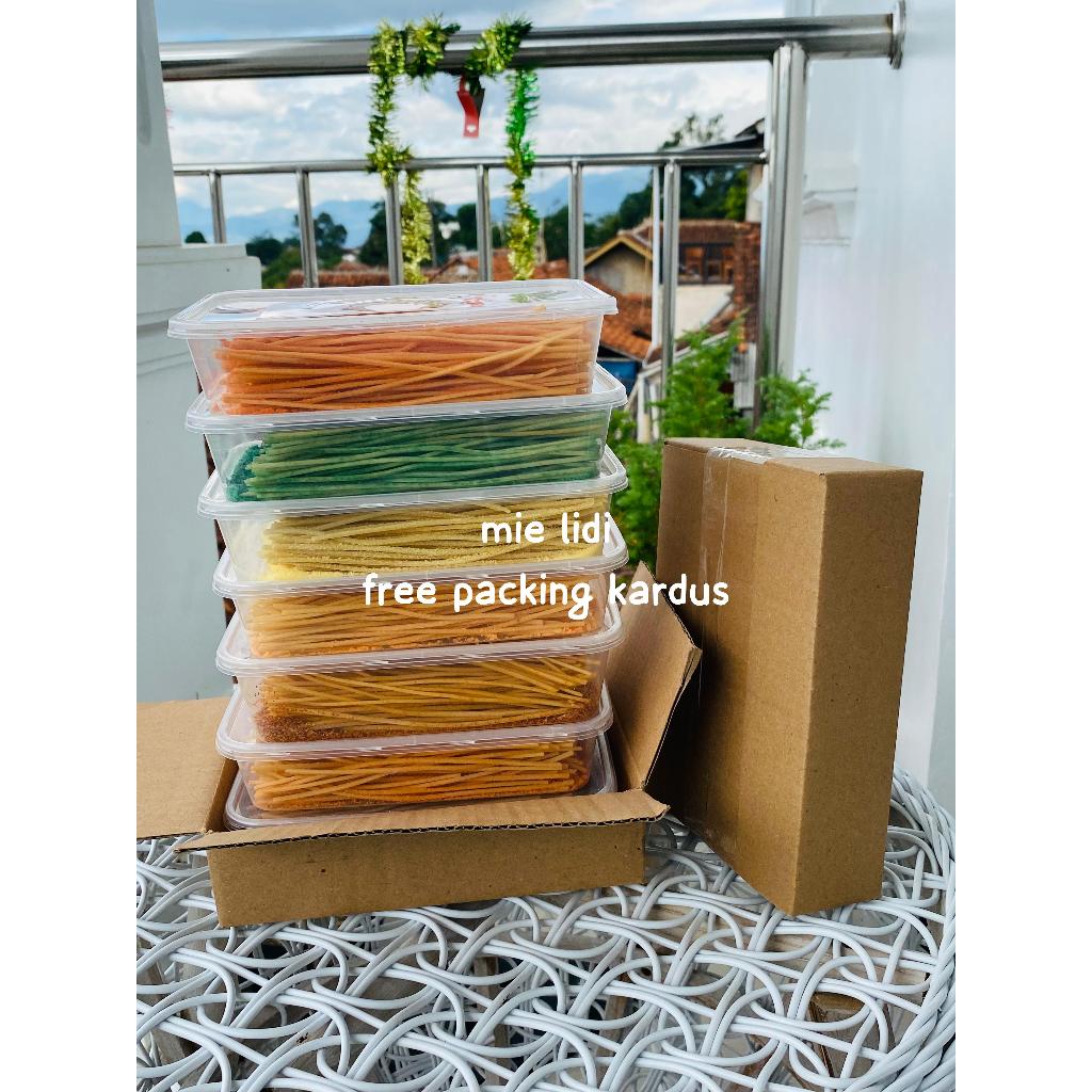 Jual mie lidi kemasan box 500ml aneka rasa ready varian rasa pedas ...