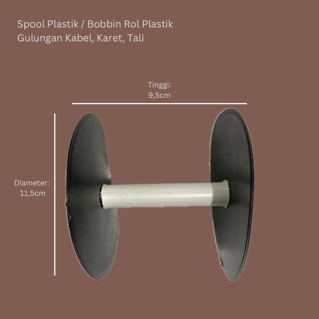 Jual Bobbin Plastik / Plastik Spool / Gulungan Kabel / Roll Tali ...