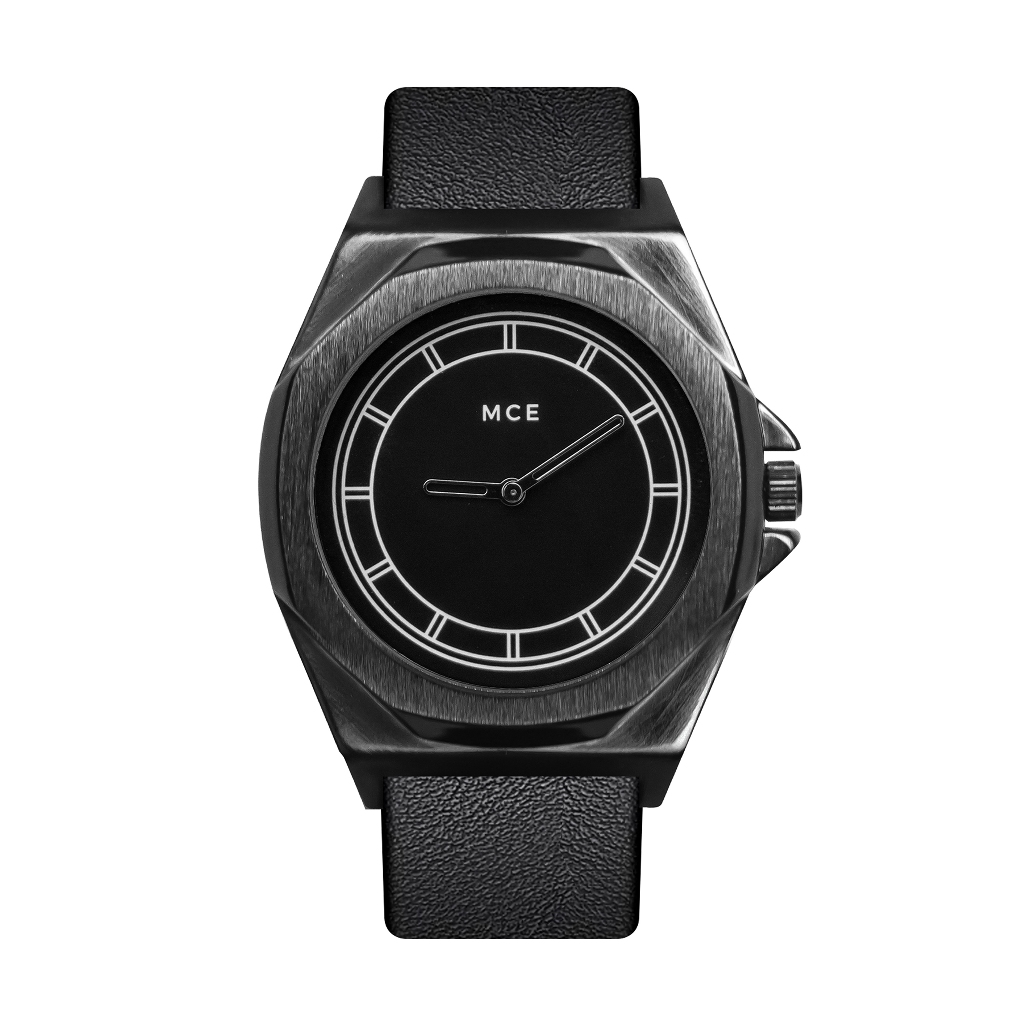 Jual MCE Jam Tangan Pria Bifrost Rune Series Full Black | Shopee Indonesia