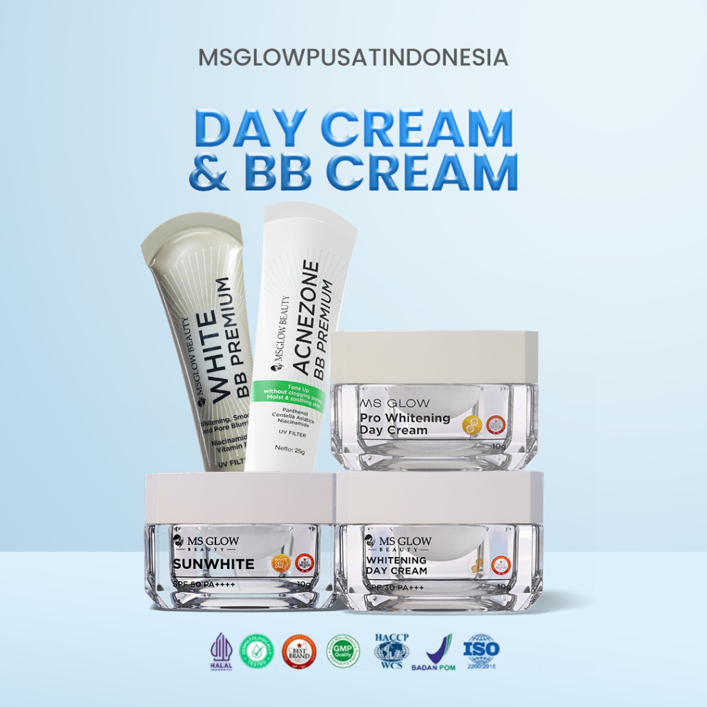 Jual MS GLOW - DAY CREAM ALL VARIAN - 12 GR - ORIGINAL 100% BPOM ...