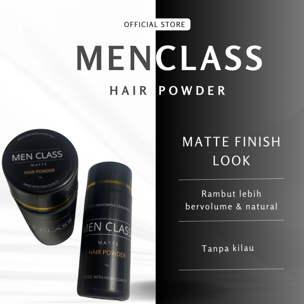 Jual Menclass hair powder - bedak styling rambut pria membuat bervolume ...