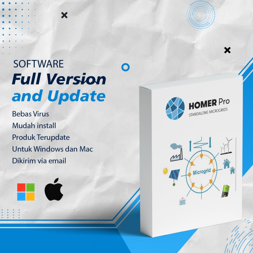 Jual HOMER Pro 3.18 X64 Aktif sampai 2027 | best specialized software ...