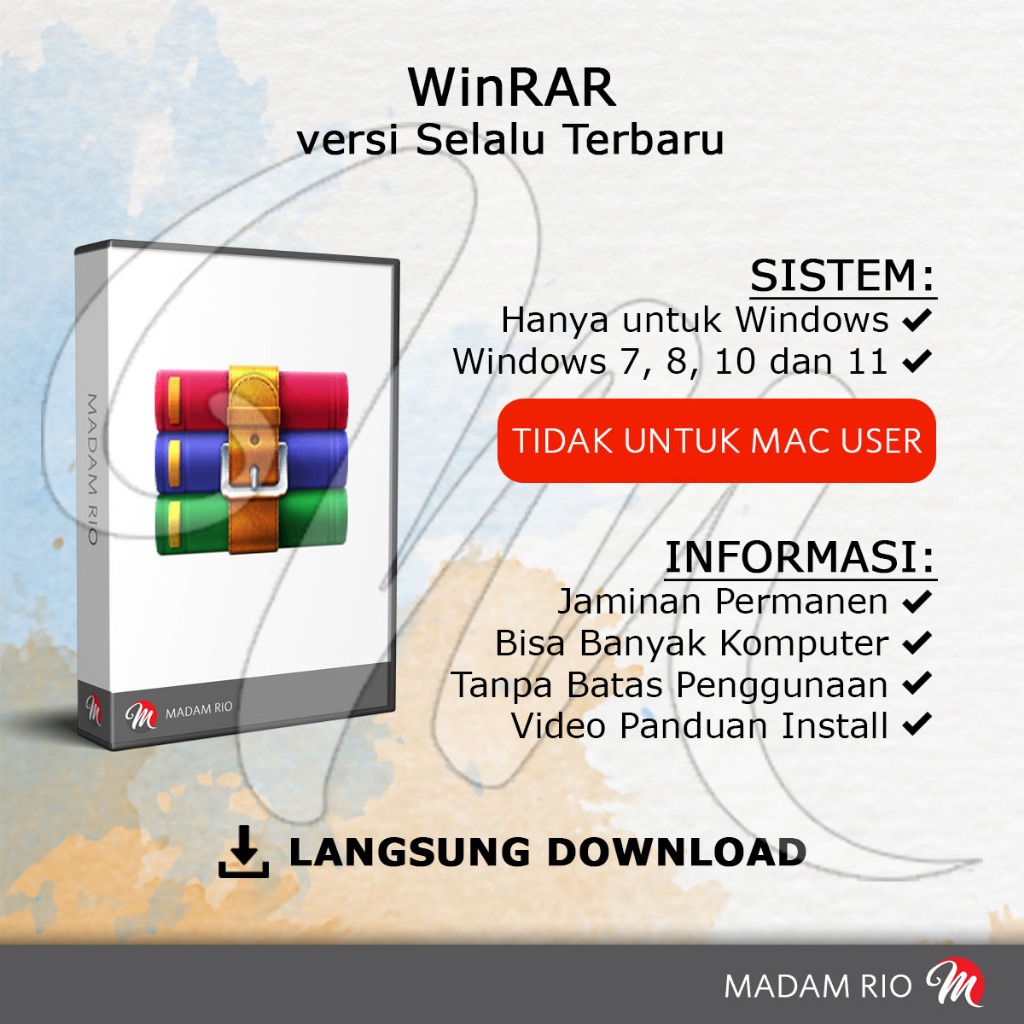 [WIN] WinRAR Terbaru Bebas Update Selamanya Tanpa Batas