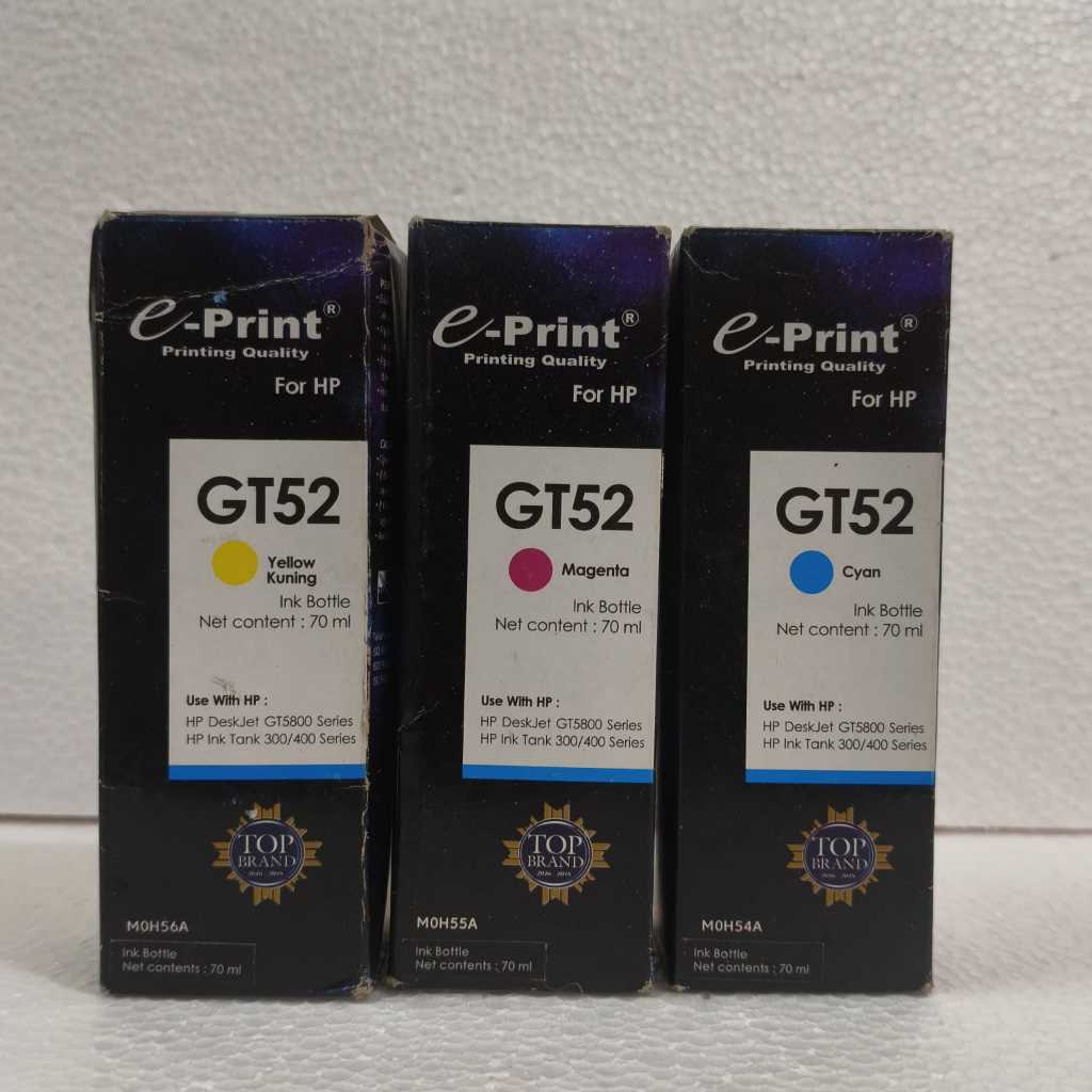Jual Tinta Printer Eprint GT52/GT51 Refill Ink untuk HP Ink Tank 310 ...