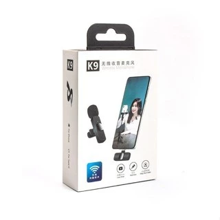 Microphone Wireless J11 K8 K9 Mikrofon Nirkabel Clip On Mic Wireless Portable Untuk Live