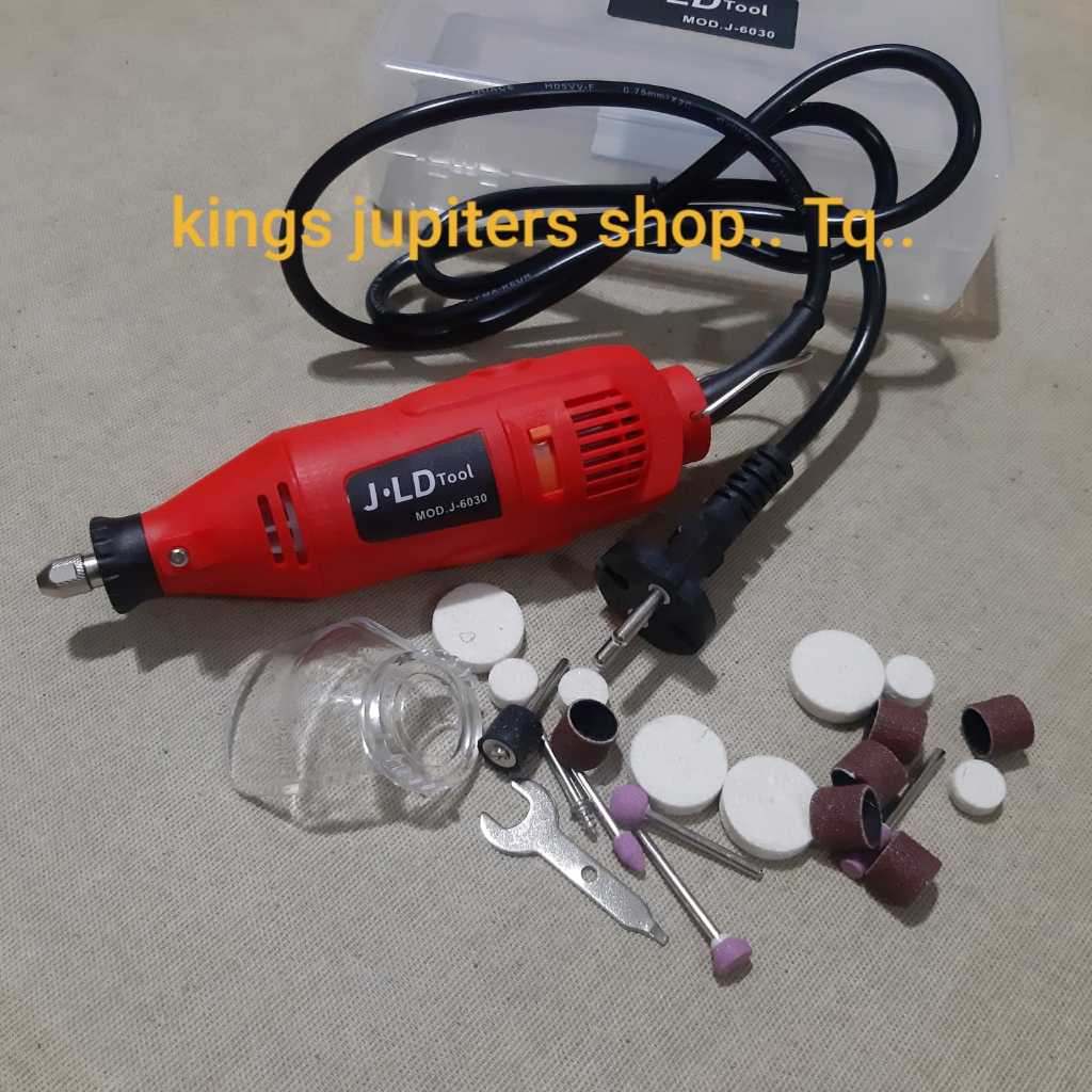 Jual MESIN DIE GRINDER JLD ( + MATA Mini Gerinder 3X6MM ) Gerender ...
