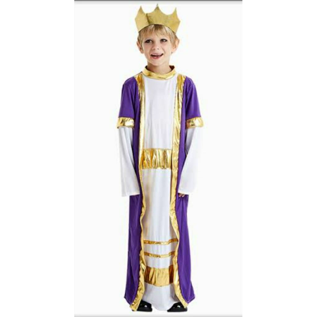 Jual kostum raja Salomo anak laki-laki king salomon costume | Shopee ...