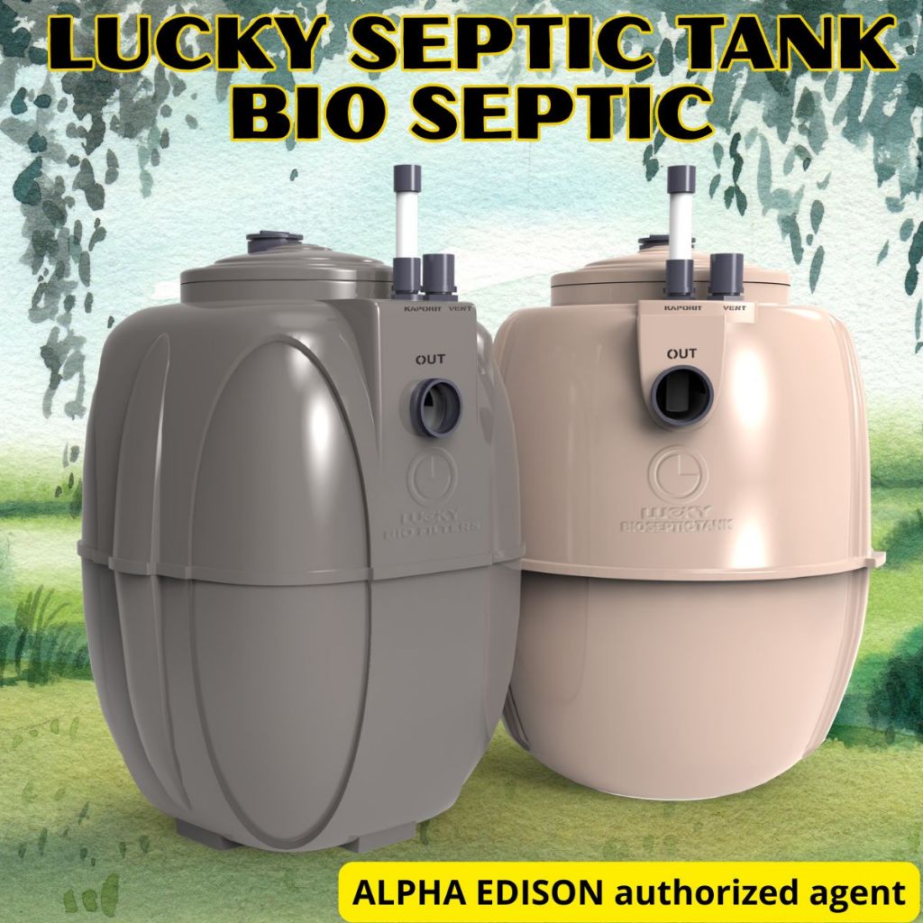 Jual LUCKY POLYTANK Septic Tank BIO SEPTIC 650 L, 800 L, dan 1000 L ...