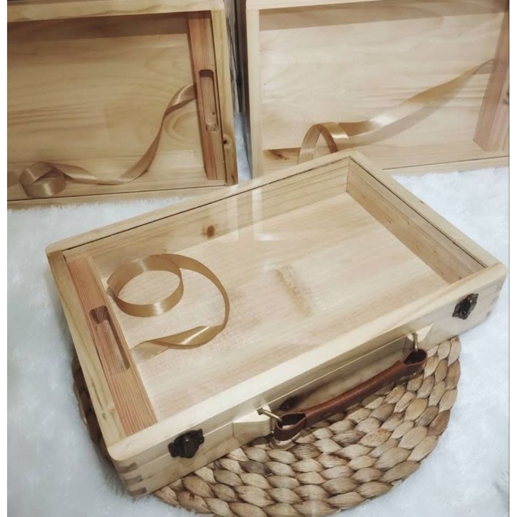 Jual Box album model koper//bahan kayu jati Belanda//untuk ukuran album ...