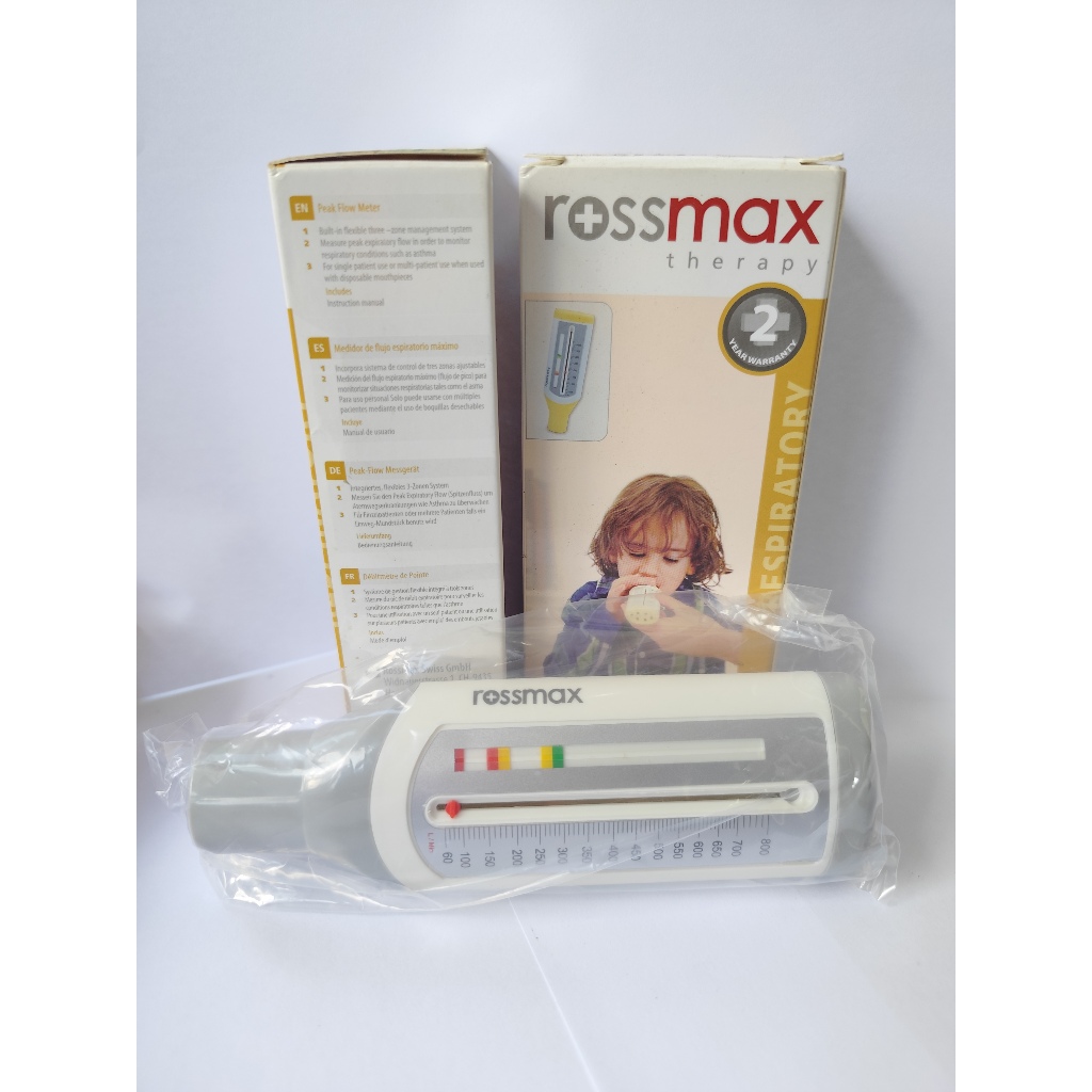 Jual Rossmax Peak flow Meter Alat Cek Asma / Respiratory Anak Dewasa ...