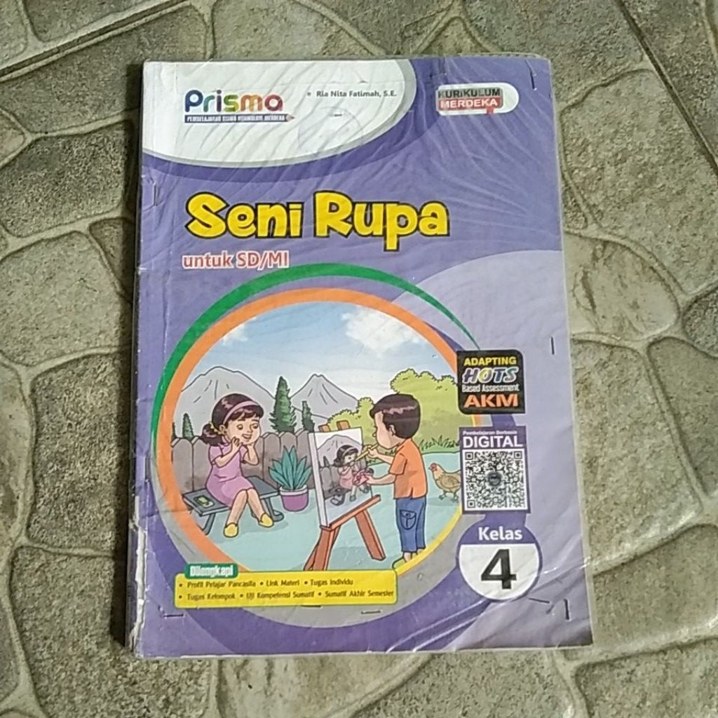 Jual SENI RUPA KELAS 4 SD KURIKULUM MERDEKA | Shopee Indonesia