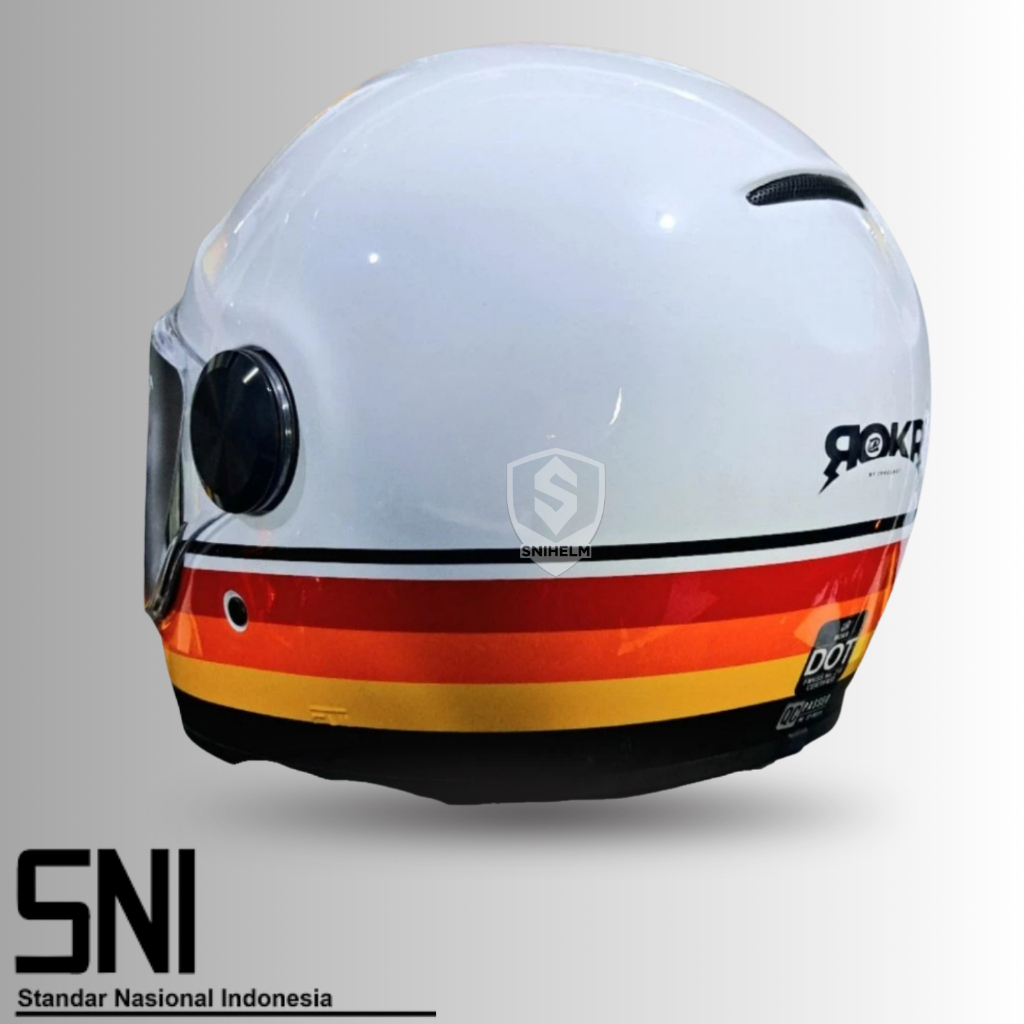 Jual Helm JPX JP ROKR RK 01 Full Face Original SNI DOT/Helm roker ...