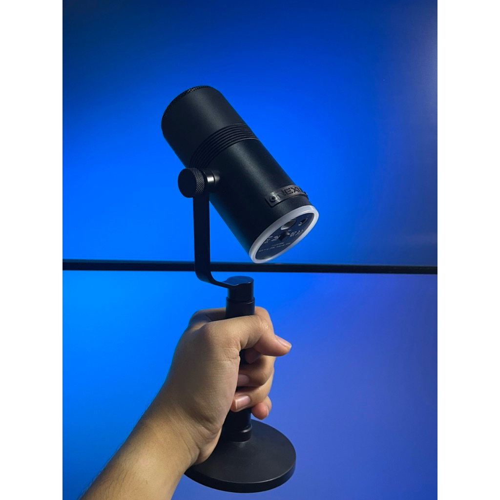 Jual Rexus CM-10 Snare - Condenser Microphone RGB LED | Shopee Indonesia