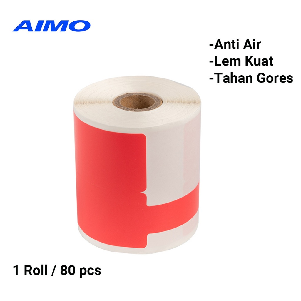 Jual AIMO Kertas Sticker Label Nama Charger/Serat Optik/Kabel Jaringan ...