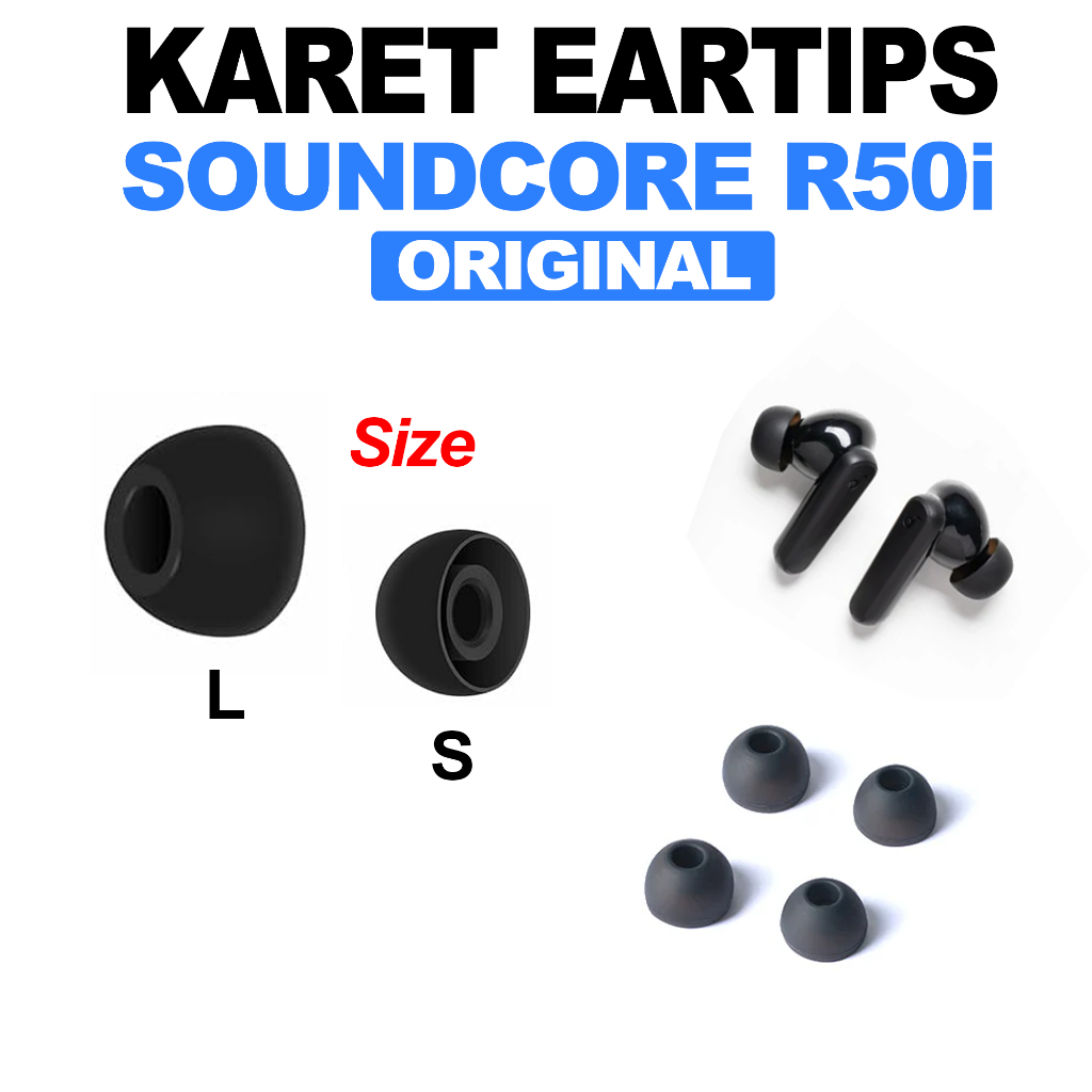 [SPAREPART] TWS Soundcore R50i Earbuds Saja Box Charger Saja Segel  dan Bergaransi