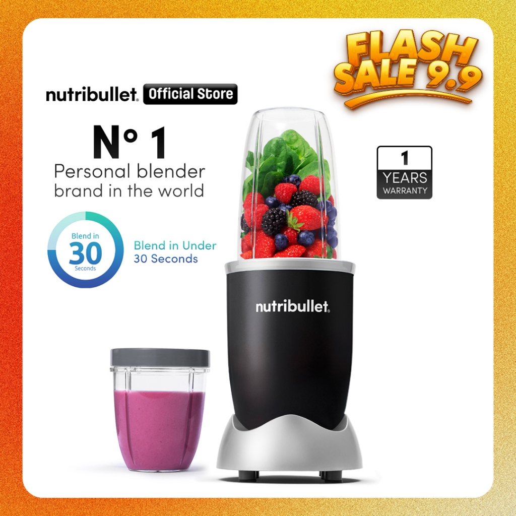 Nutribullet 600W Black Blender Smoothies Maker