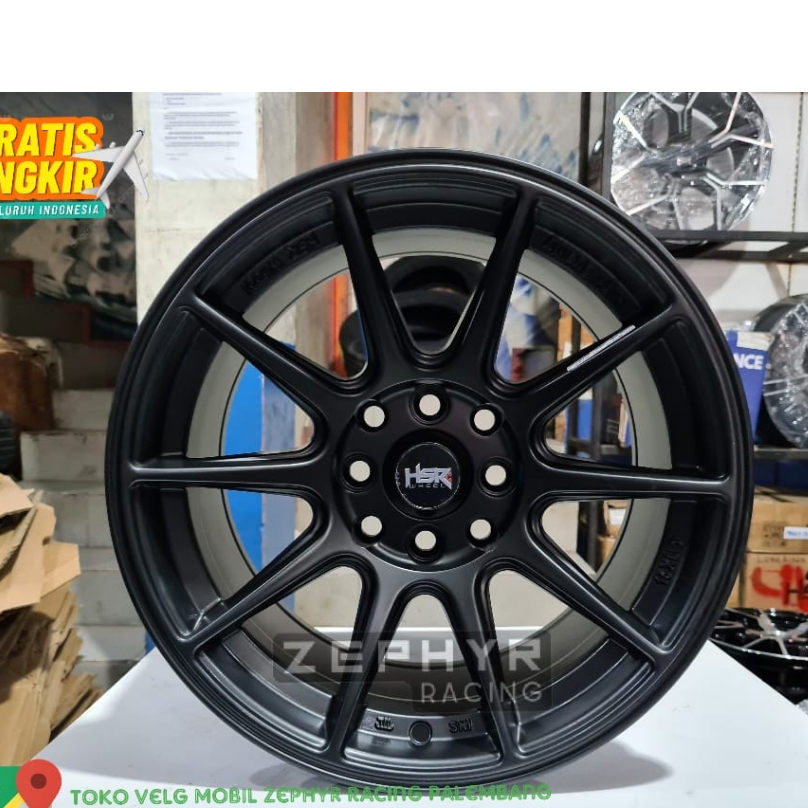 Jual VELG RACING R15 HSR SHINJUKU H8X100 114 MODEL CELONG BUAT AGYA ...