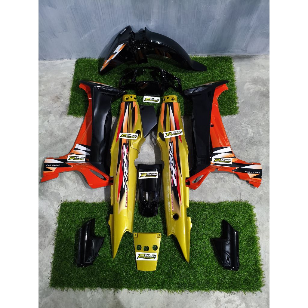 Jual Cover Body Fizr Full Set Halus Body Fizr Millenium Oren Hitam Gold ...