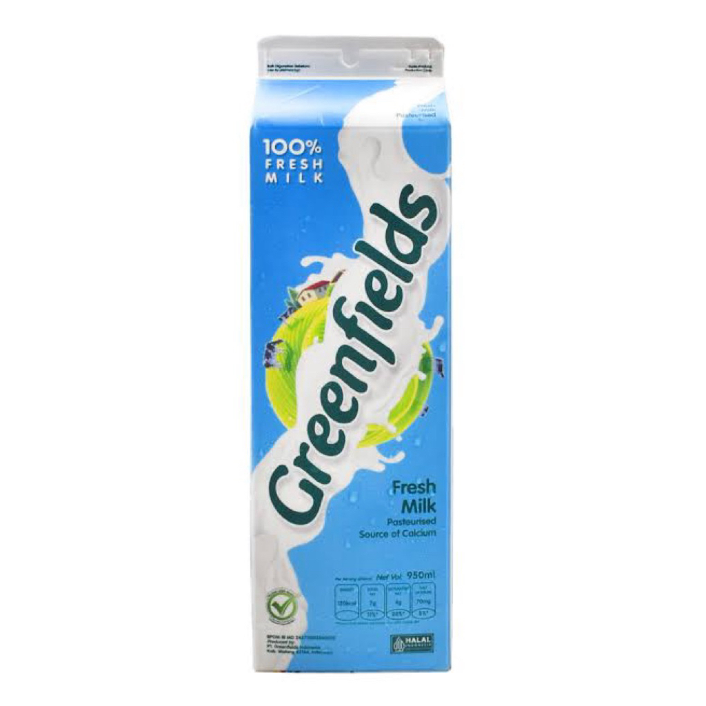 Jual GREENFIELDS FRESHMILK 1L PASTEURIZED | Shopee Indonesia