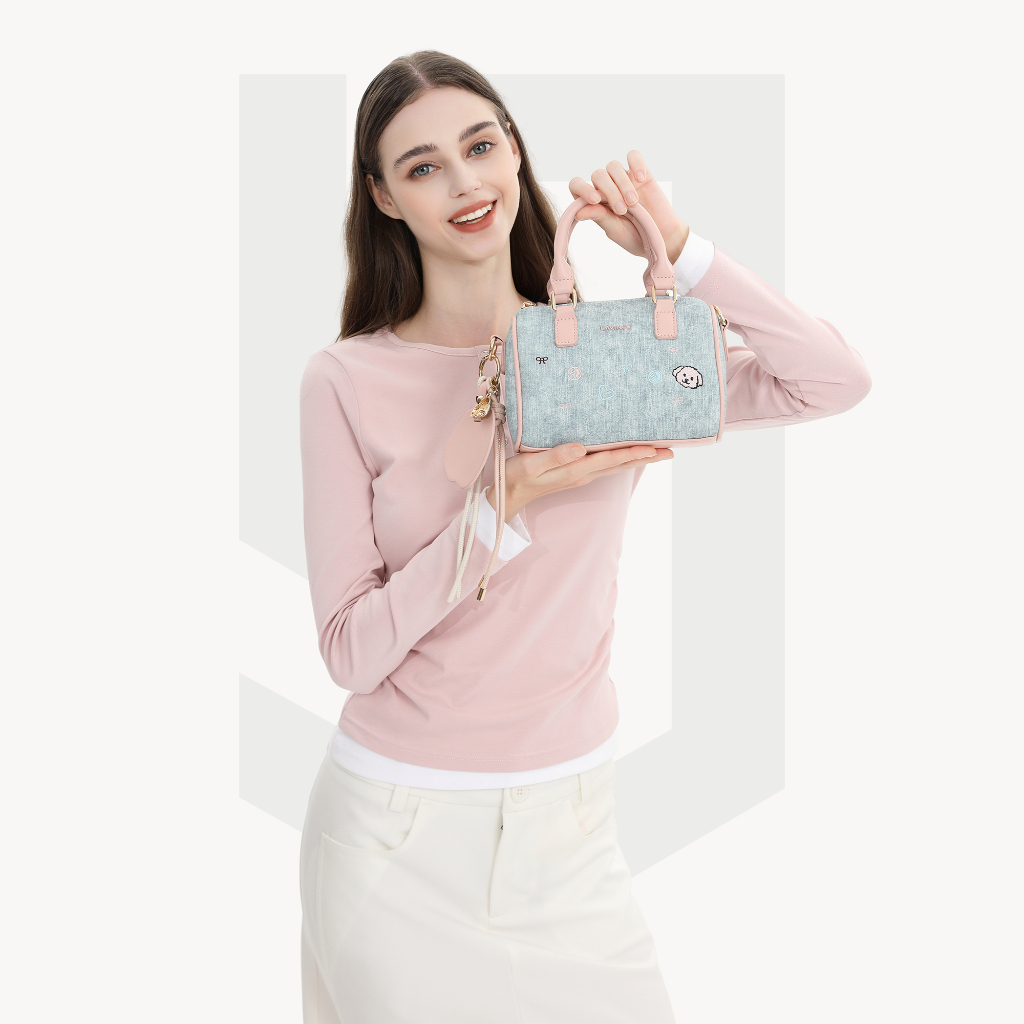 Tas Fashion Bag Petit Charm Tas Wanita Desain Manis foto 5