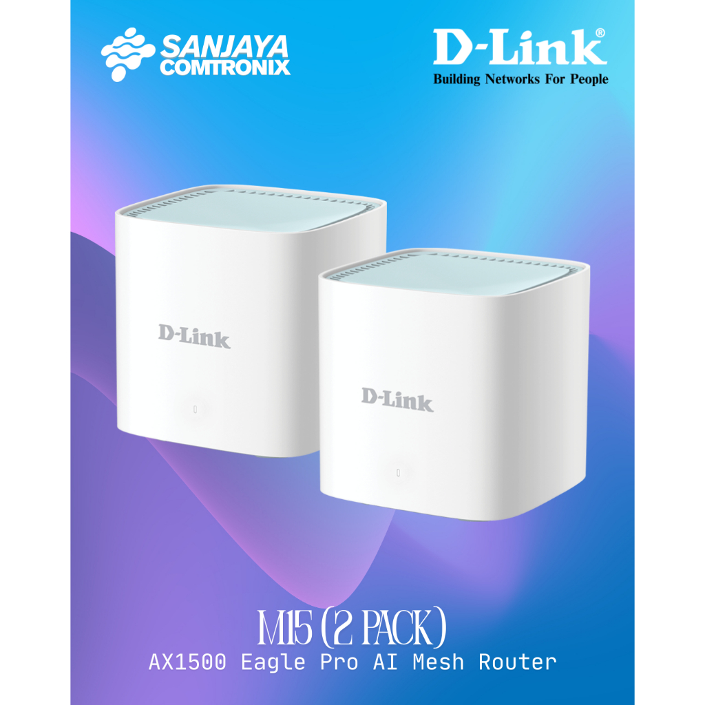 Jual D-LINK M15 (2 PACK) Router Mesh AX1500 | Shopee Indonesia