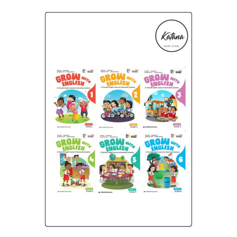 Jual Katana Buku Grow WIth English SD/MI Kelas 1 2 3 4 5 6 Kurikulum ...