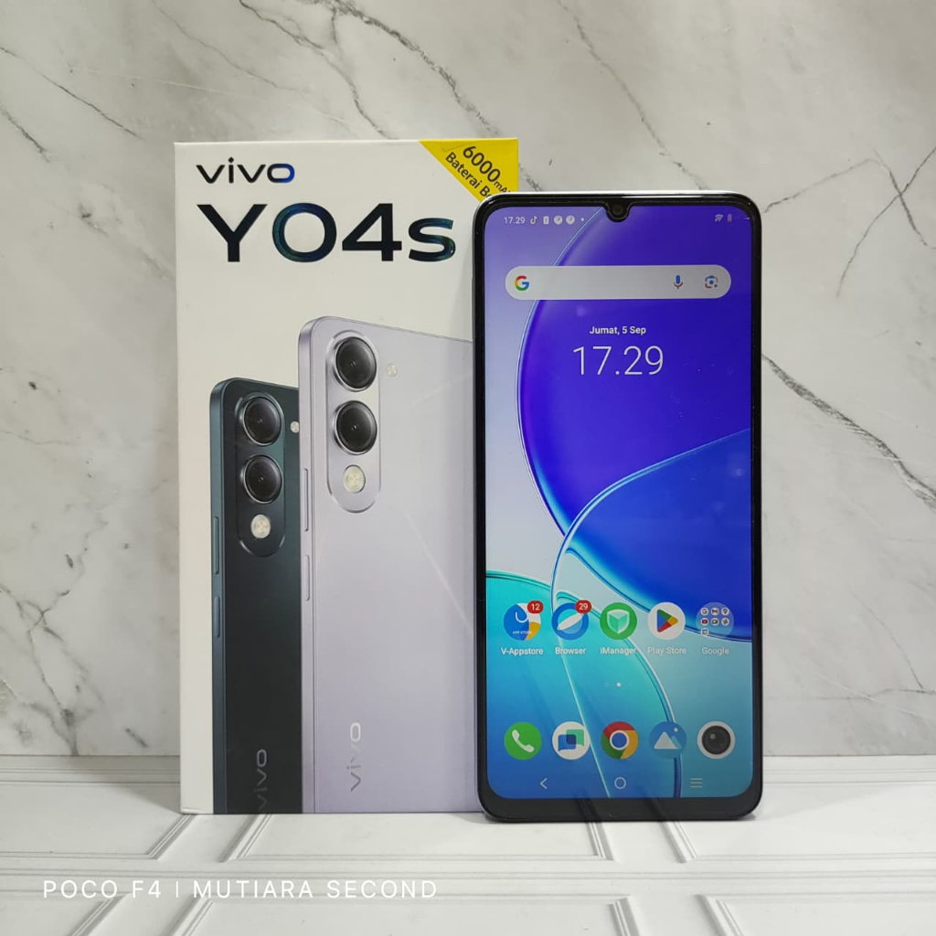 Jual Vivo Y04s Ram 4/64GB I Ram 4/128GB ( Second ) | Shopee Indonesia