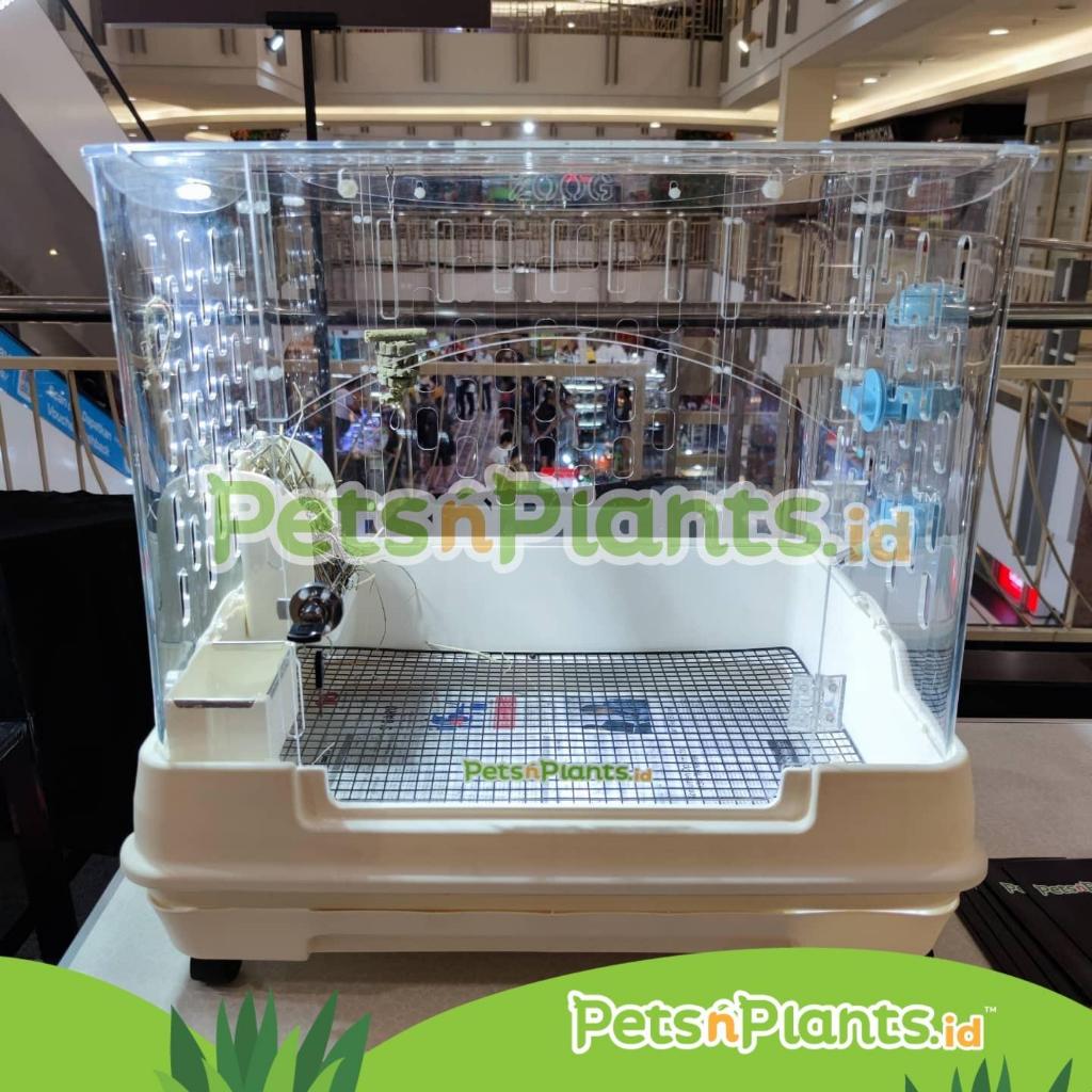 Jual Kandang Kelinci Akrilik - Rabbit Bunny Cage CRYSTAL CLEAR Acrylic ...