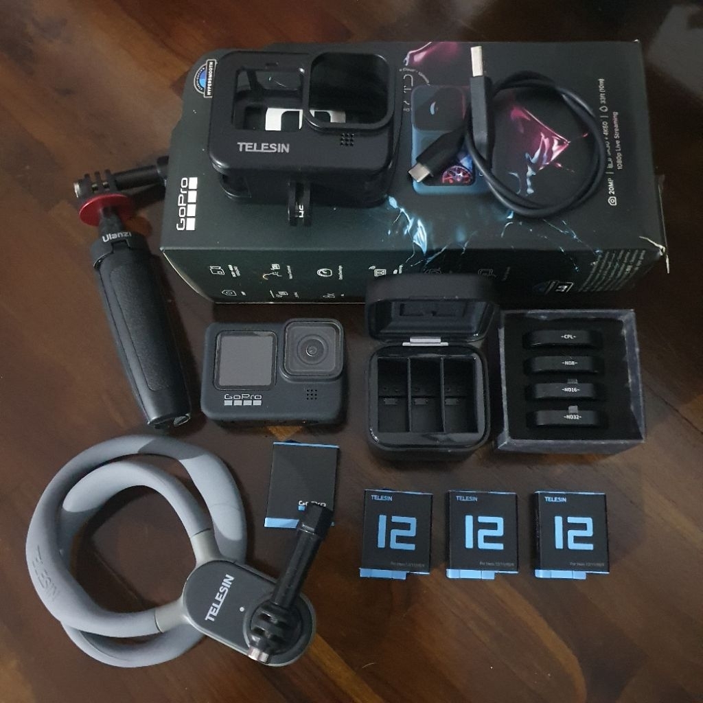 Jual GoPro Hero 9 Black Fullset Termurah | Shopee Indonesia
