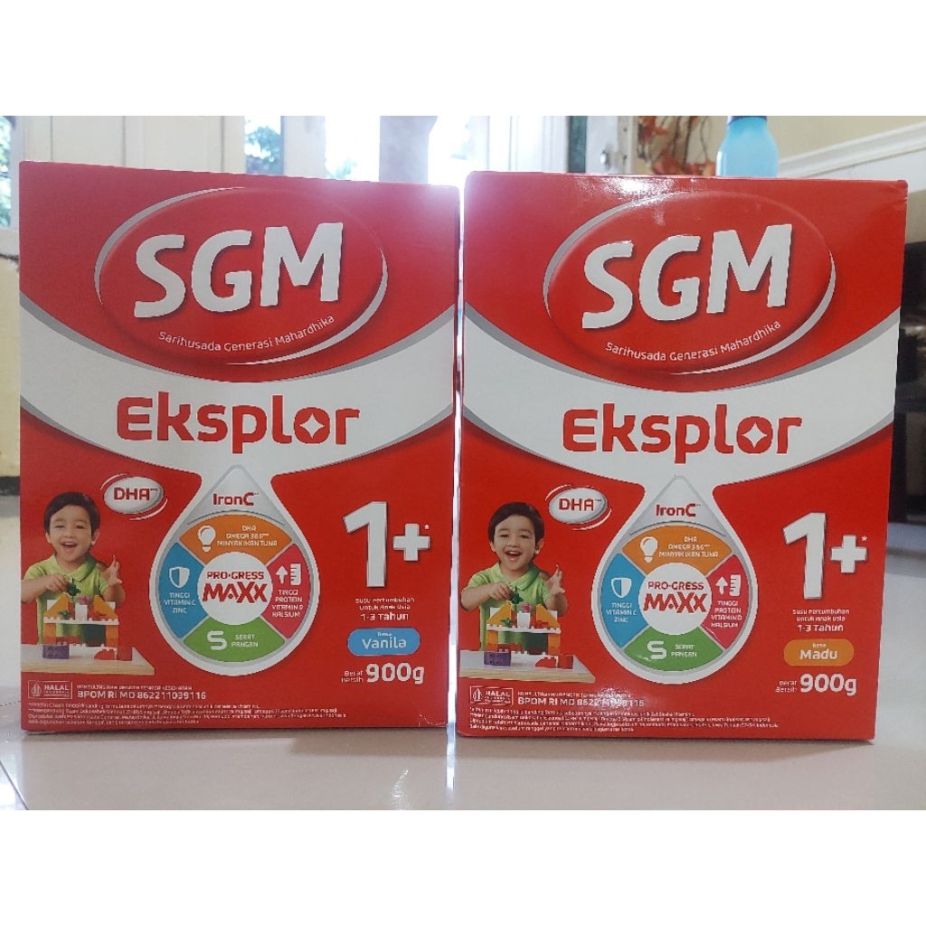 Jual SGM EXPLOR 1+ 900 GRAM RASA MADU DAN VANILLA | Shopee Indonesia