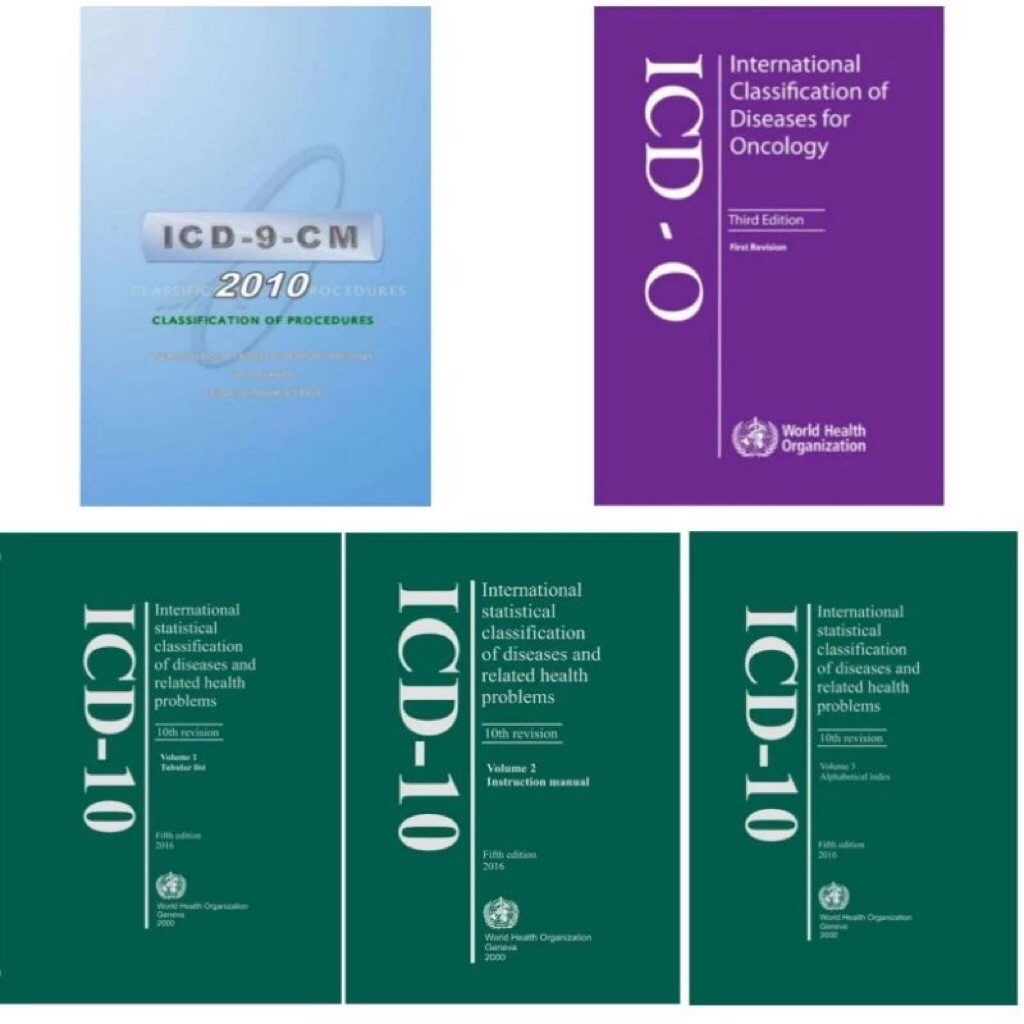 Jual Paket ICD-10 2016, ICD O, ICD-9 CM 2010 HARD COVER | Shopee Indonesia