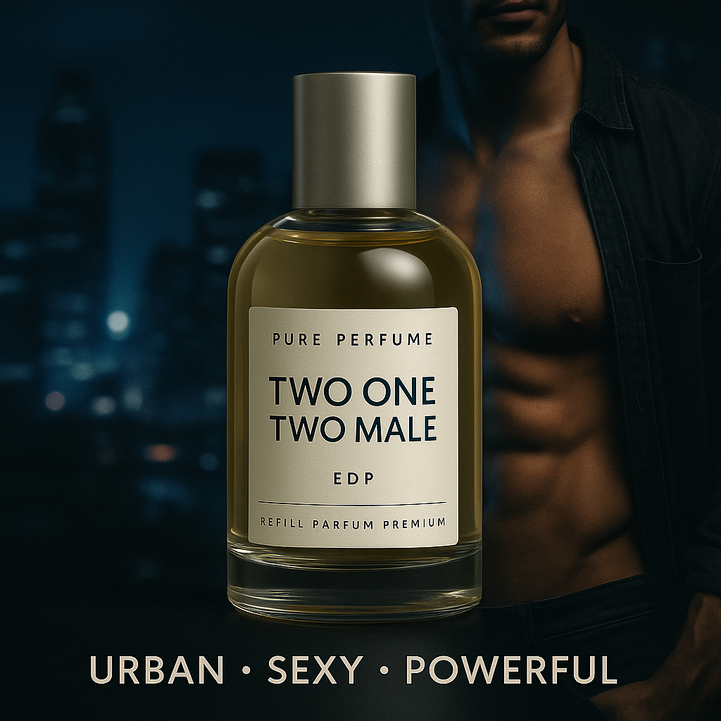 Jual TWO ONE TWO MALE BY PURE PERFUME | REFILL PARFUM PREMIUM PRIA ...