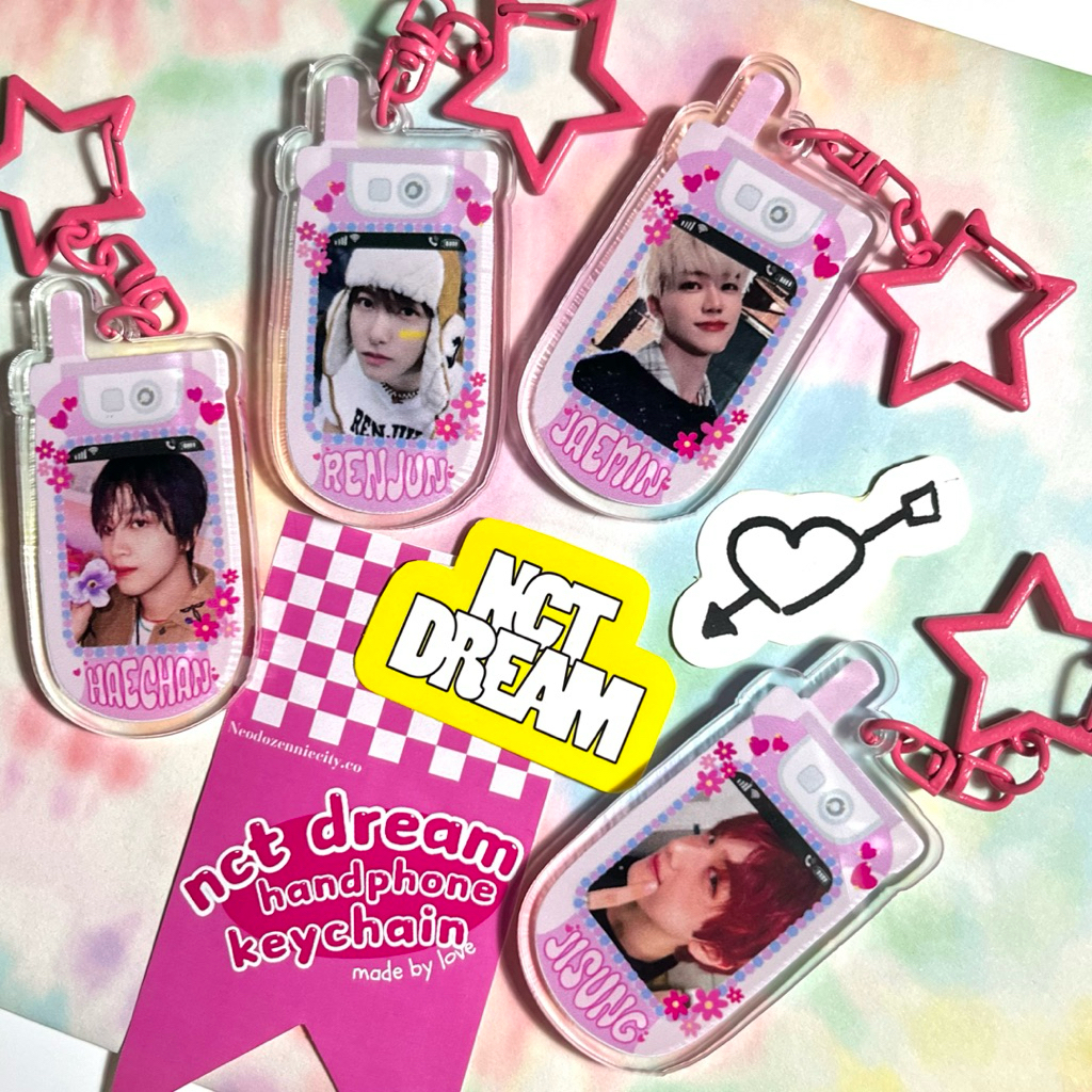 Jual NCT DREAM HANDPHONE KEYCHAIN | Shopee Indonesia