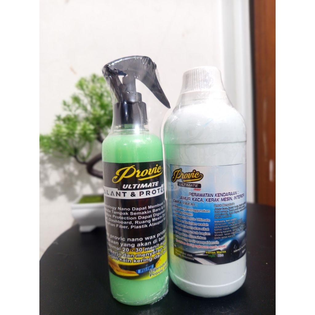 Jual paket dua produk dalam satu paket - provic ultimate & nano wax ...