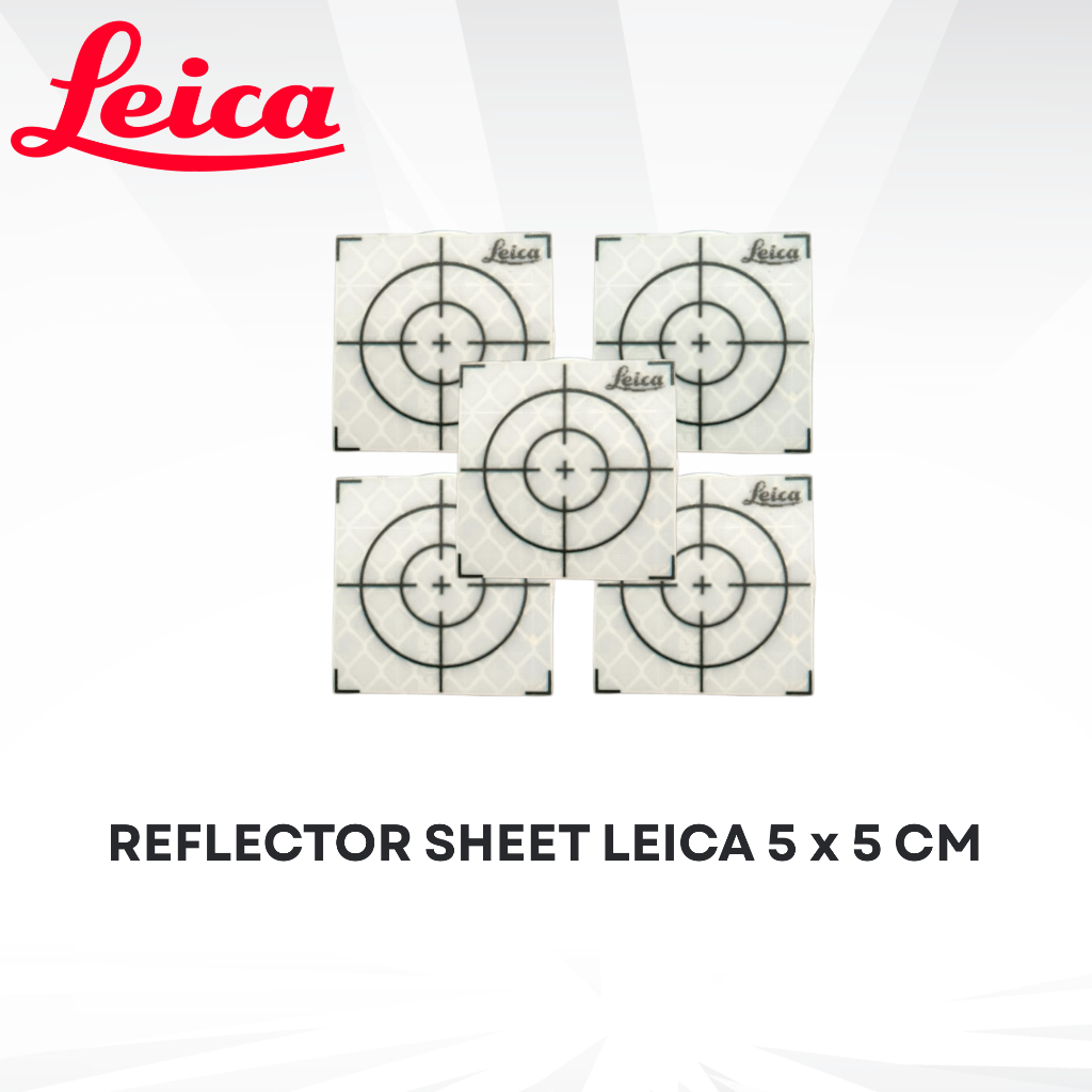 Jual Reflector Sheet 50mm x 50mm / Sticker Target 5cm x 5cm Putih ...