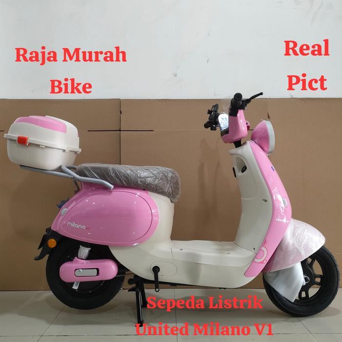 Sepeda Listrik United Milano V1 Garansi Resmi Sepeda Listrik E-Bike United Milano