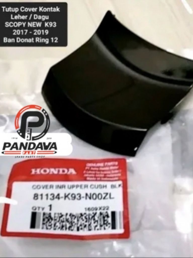 Jual 81134K93N00ZL COVER INNER UPPER SCOOPY ESP K93 HITAM MENGKILAT ...