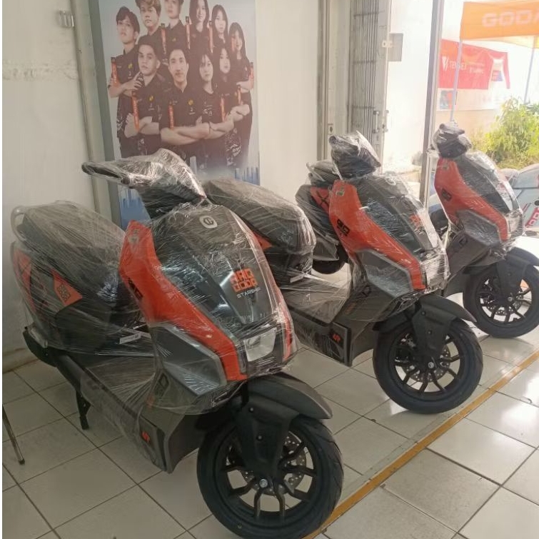 Jual Sepeda Motor Listrik GODA 299 RRQ Dinamo 3000 Watt | Shopee Indonesia