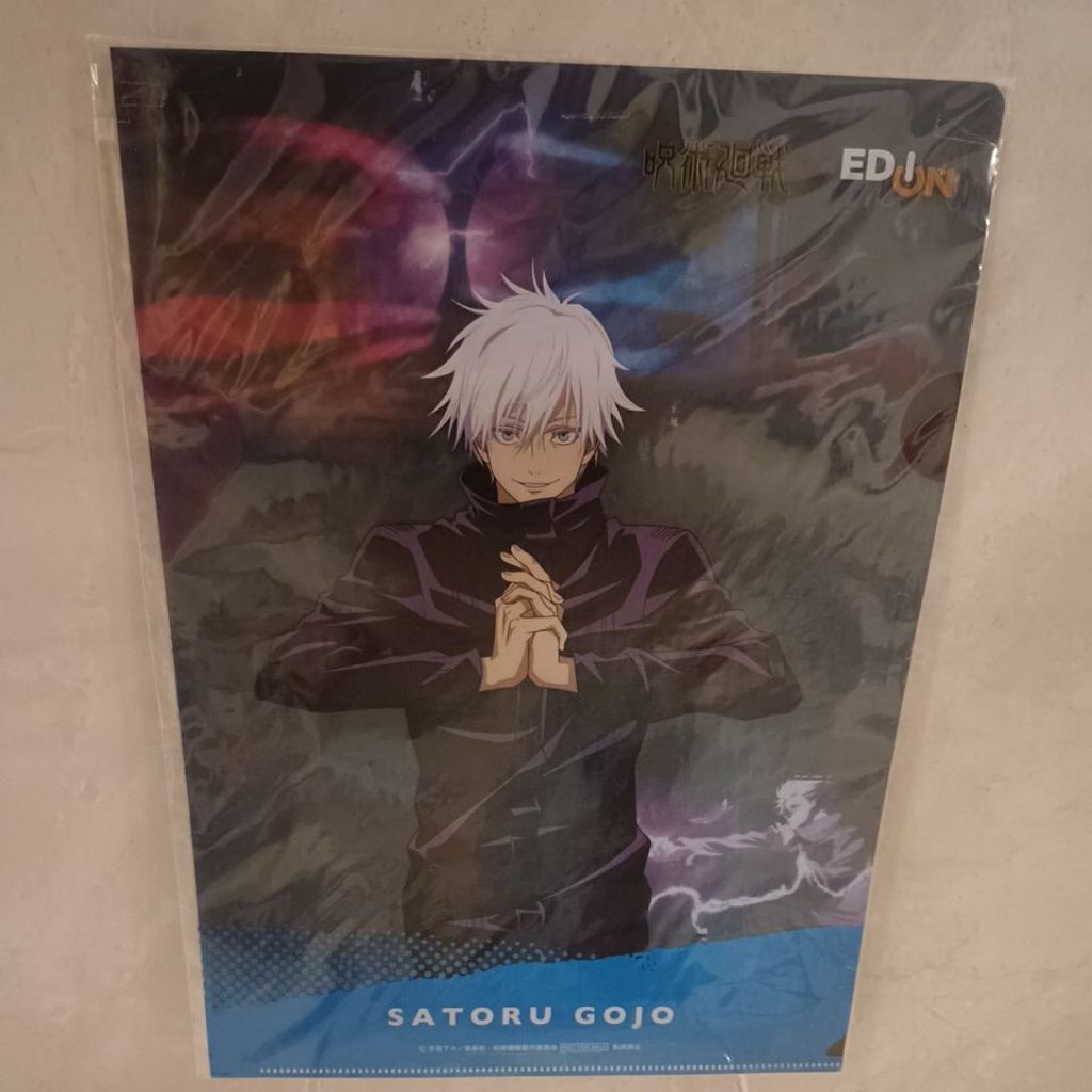 Jual Jujutsu Kaisen Clear File Gojo No Blindfold | Shopee Indonesia