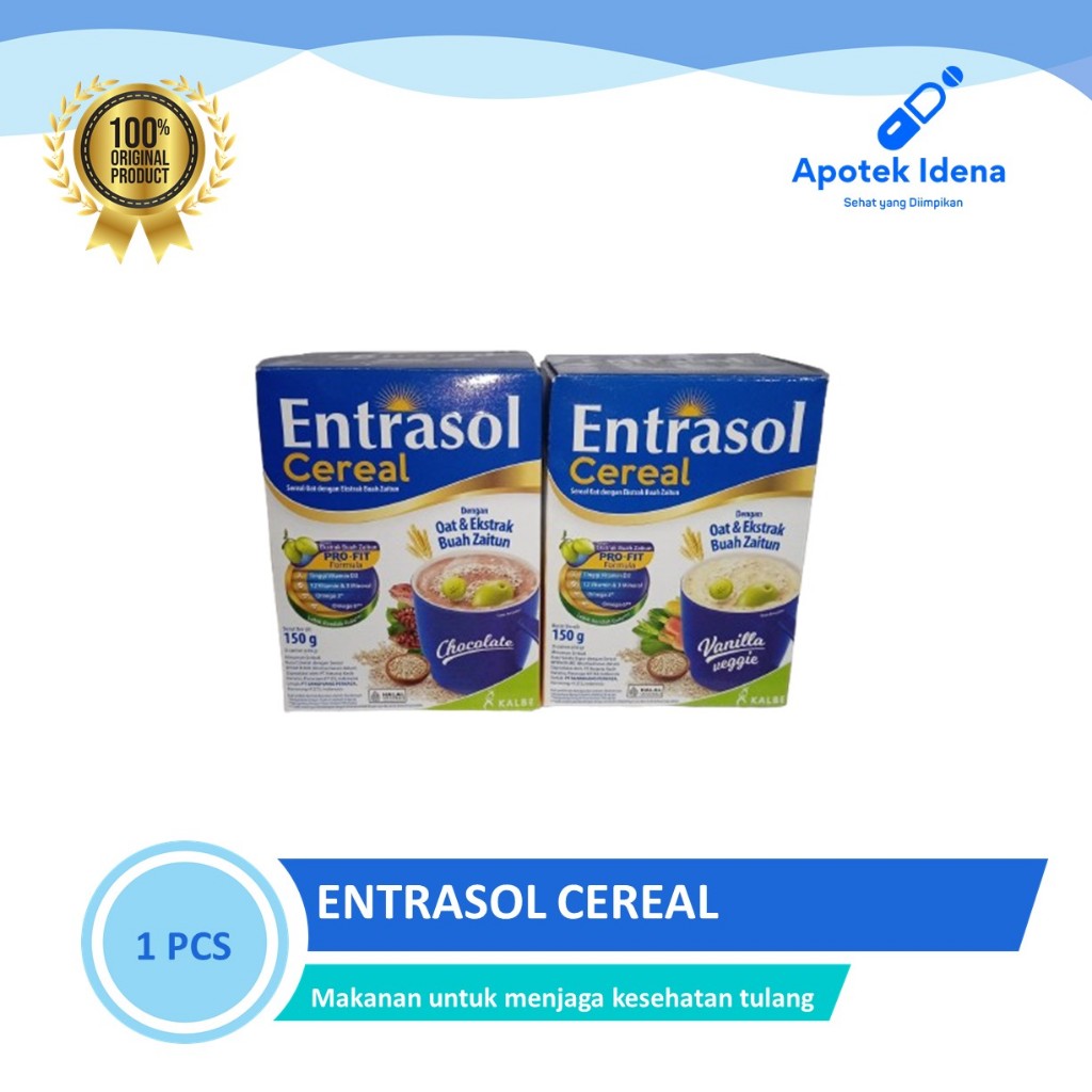Jual ENTRASOL QUICK START SEREAL LESS SUGAR WITH CHIA SEED ISI 5 SACHET ...