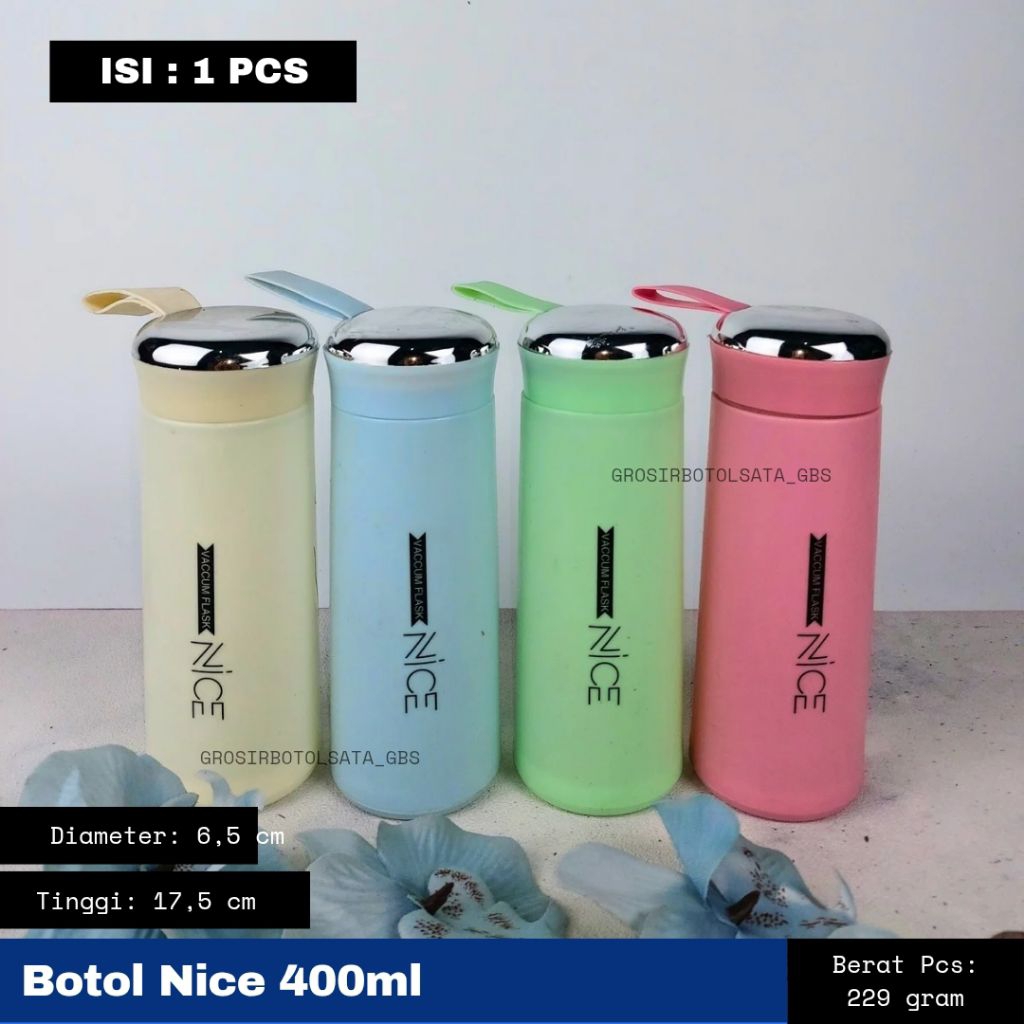 Jual BOTOL NICE NON BOX / BOTOL MINUM KACA SOUVENIR PERNIKAHAN UNIK ...