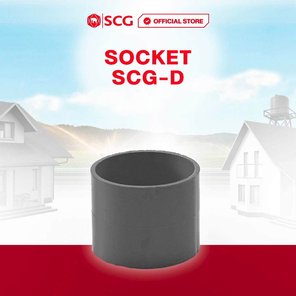 Jual SCG PVC FITTING SOCKET (D) | Shopee Indonesia