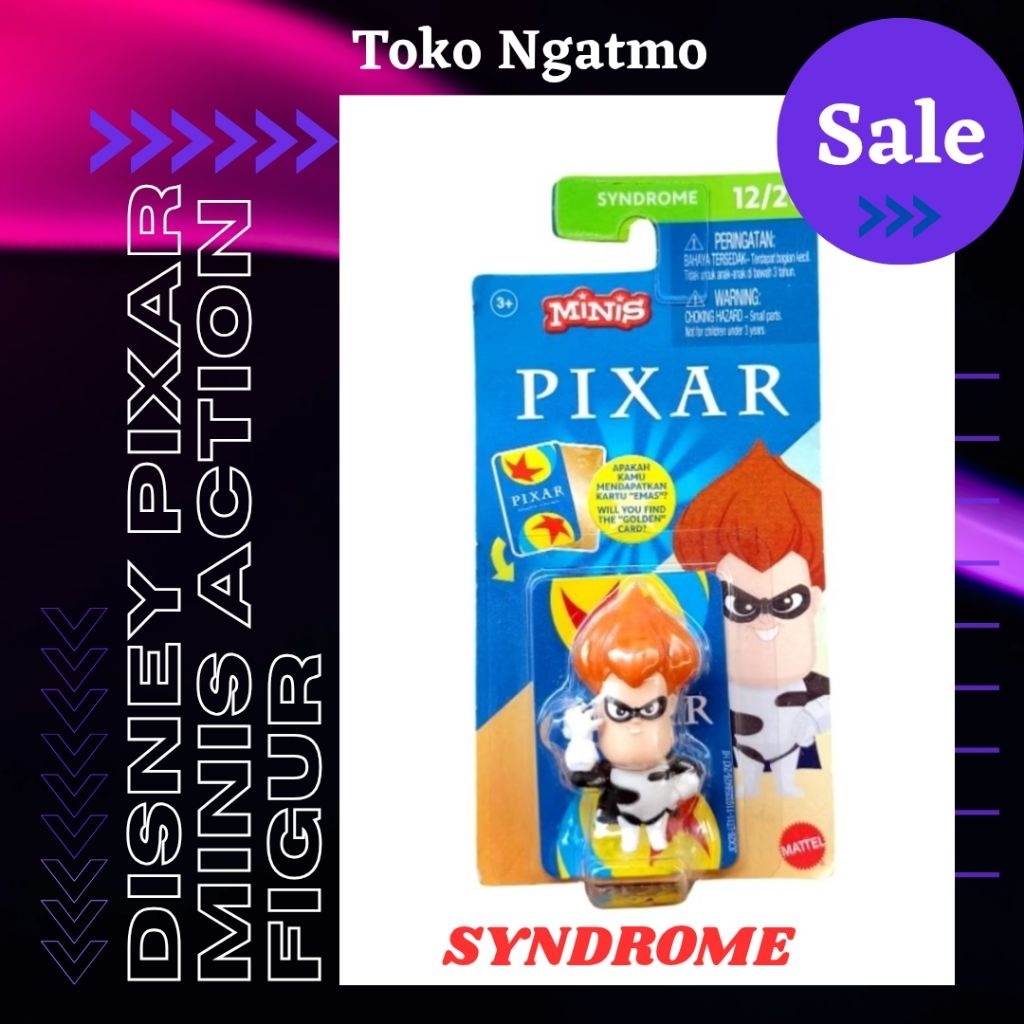 Jual Mainan Anak Action Figure Disney Pixar Minis '