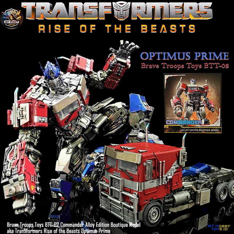 Jual Premium Figure Transformers Optimus Prime ROTB Transform Truck ...