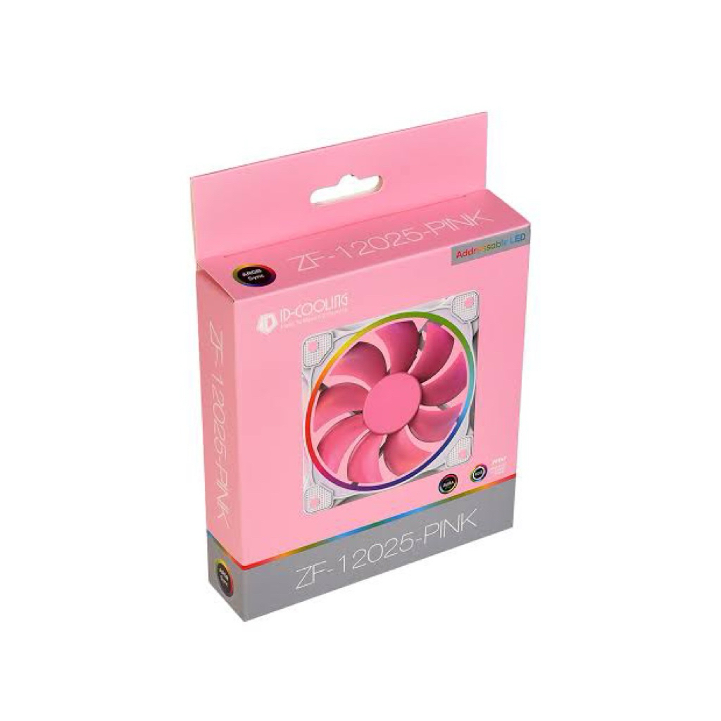 Jual FAN ZF-12025-PINK ID-COOLING ARGB | Shopee Indonesia